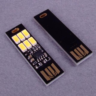 Đèn 6 led siêu mỏng cảm ứng cắm usb