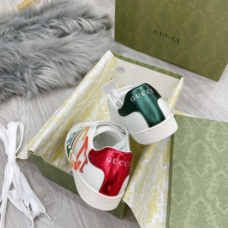 H(ẢNH THẬT) Giày Thể Thao Basic Chữ 7 Màu Gót 2 Màu Da Mềm Êm Fullbox Bill Túi Hãng Cao Cấp