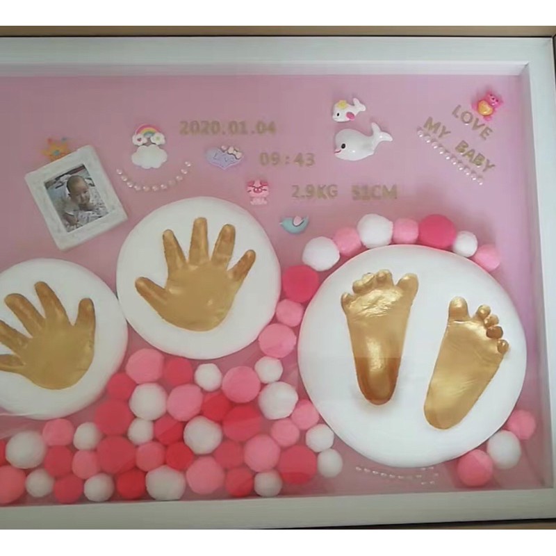 Size 36x43cm _ Khung ảnh Newborn cao cấp size 36x43cm