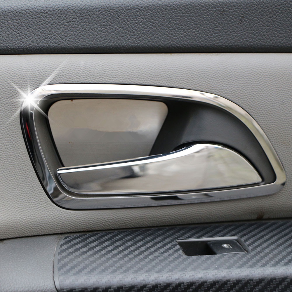 Bộ 4 Khung Dán Tay Nắm Cửa Xe Hơi Chevrolet Cruze 2009-2016 Bằng Thép Không Gỉ Tiện Dụng