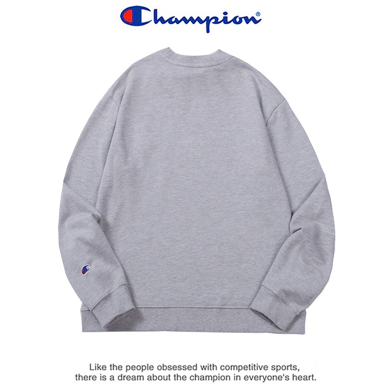 Wholesale Price CHAMPION Couples Cotton Loose Embroidery Pullover Sweatshirts Sports Long Sleeve All-match Coat Unisex | BigBuy360 - bigbuy360.vn