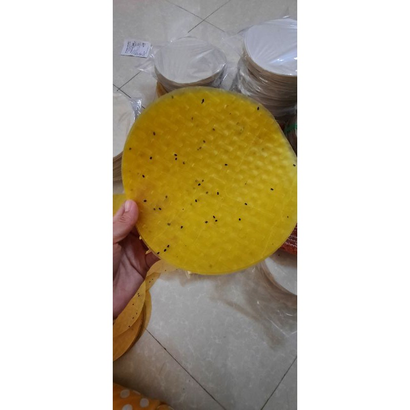 1kg vỏ bánh tráng nướng trứng cút màu vàng