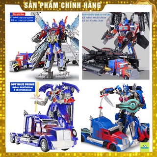 Robot biến hình Transformer Full mẫu Optimus nhựa ABS cao cấp- Món quà tặng bé yêu