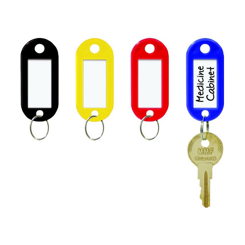Thẻ ghi nhớ gắn chìa khoá mini tiện dụng giúp phân biệt chìa khóa đánh dấu hành lý vali name tag GALA HOME