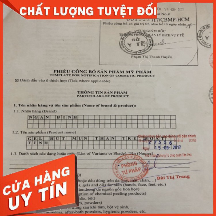 (SALE) (CÓ VIDEO PHÂN BIỆT THẬT GIẢ) Lột mụn than tre,gel hút mụn than tre hoạt tính ngân bình chính hãng