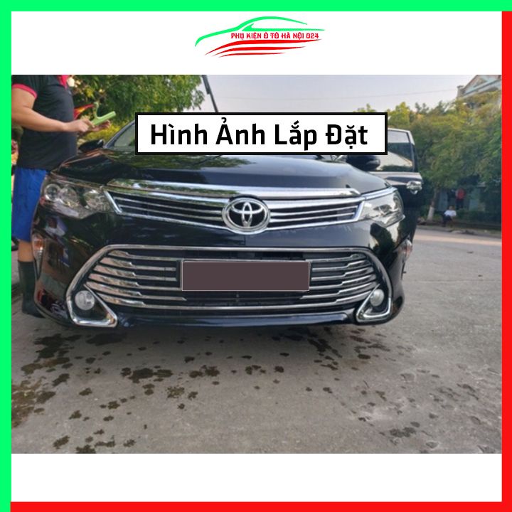 Ốp trang trí mặt ca lăng, calang Camry 2019-2020 ốp phía dưới trang trí làm đẹp xe