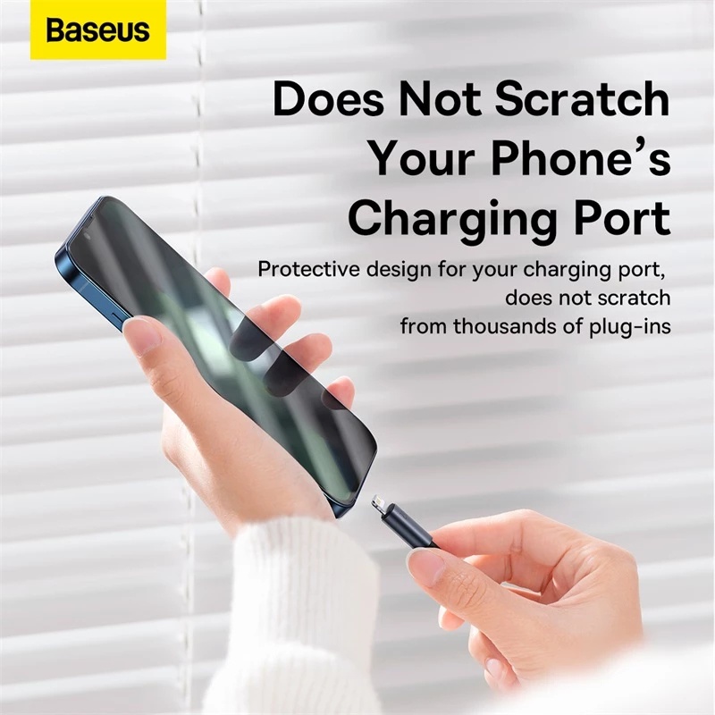 Dây Cáp Sạc Baseus Cao Cấp Cho iPhone 13 12 11 Pro Max 8X
