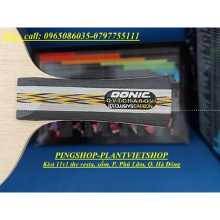 [PlantViet] CỐT VỢT BÓNG BÀN DONIC EXCLUSIVE CARBON
