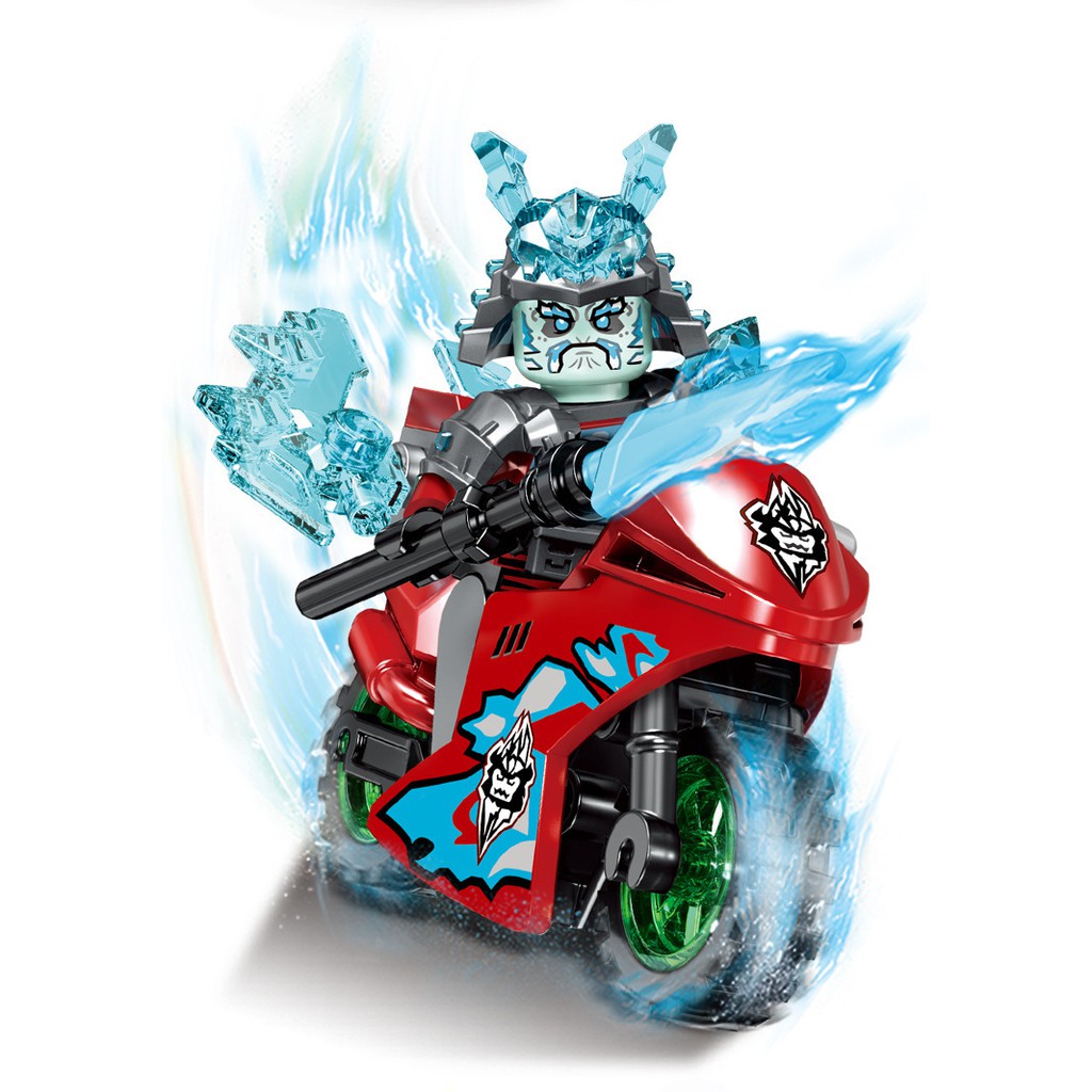 Bộ 8 Đồ Chơi Lắp Ráp Mô Hình Ninjago Dành Cho Em Bé