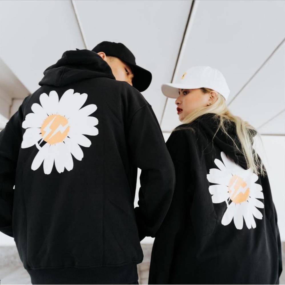 Áo hoodie hoa cúc unisex g_dragon PEACEMINUSONE freeship toàn quốc MS02