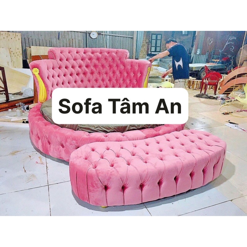 Giường ngủ hình tròn, Giường tròn cao cấp,giường tròn giá rẻ
