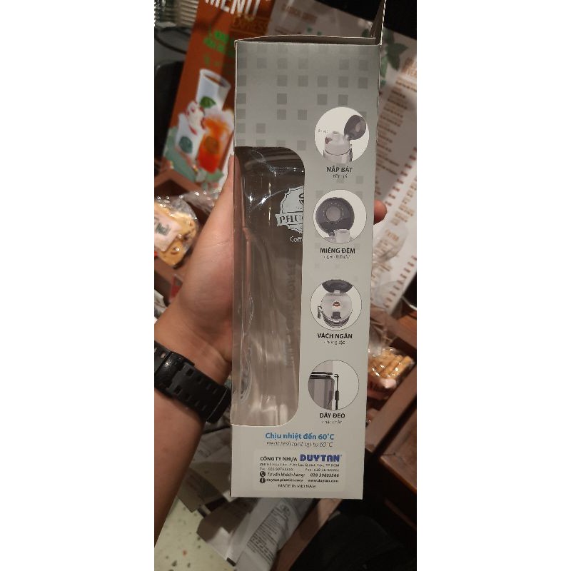 Bình thể thao Phúc Long lá trà 700ml | BigBuy360 - bigbuy360.vn