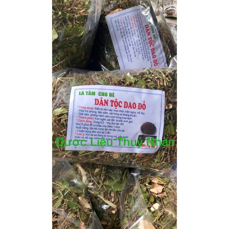 Lá tắm người dao đỏ sau sinh cho mẹ và bé🍁[FREESHIP] Lưu thông khí huyết🍁 túi 1kg