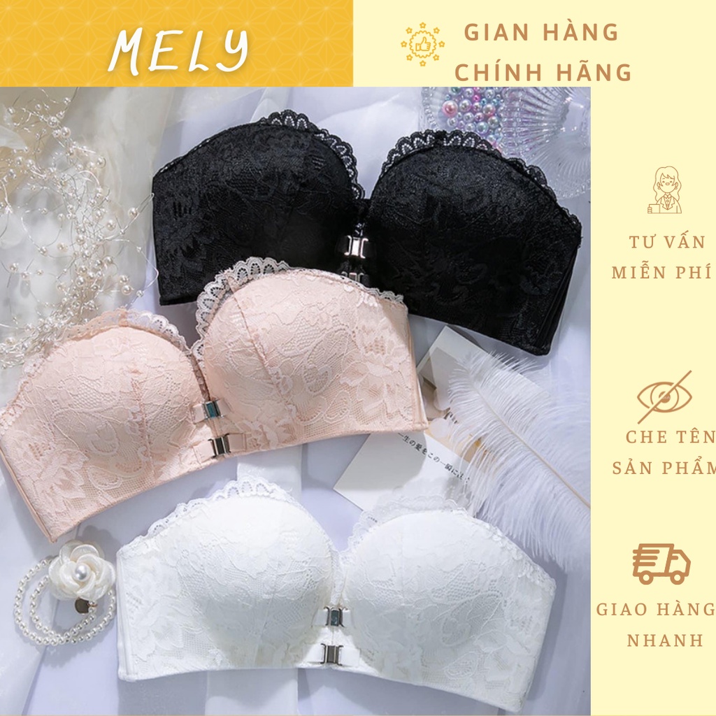 Áo lót cup ngực không dây cài trước chống tụt nâng ngực( MS-06)