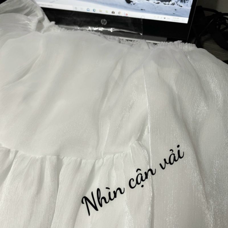 Sét đầm xoè vôn kiến kèm quần Sang Chảnh❤️