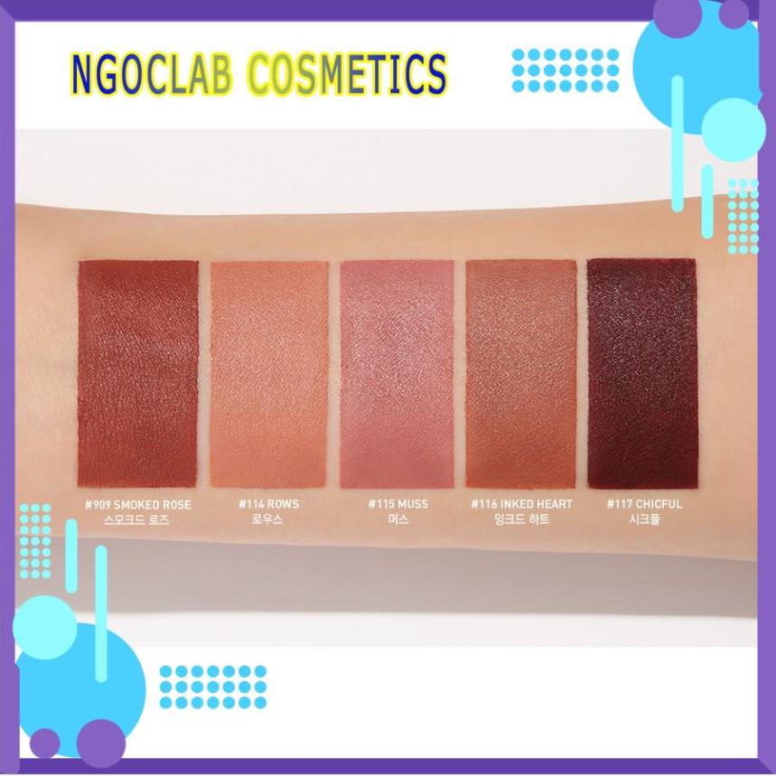 [MATTE] 3CE MOOD RECIPE LIP COLOR màu 115 MUSS son thỏi lì NGOCLABCOSMETICS