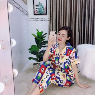 XÃ KHO PIZAMA LỤA SATIN CAO CẤP