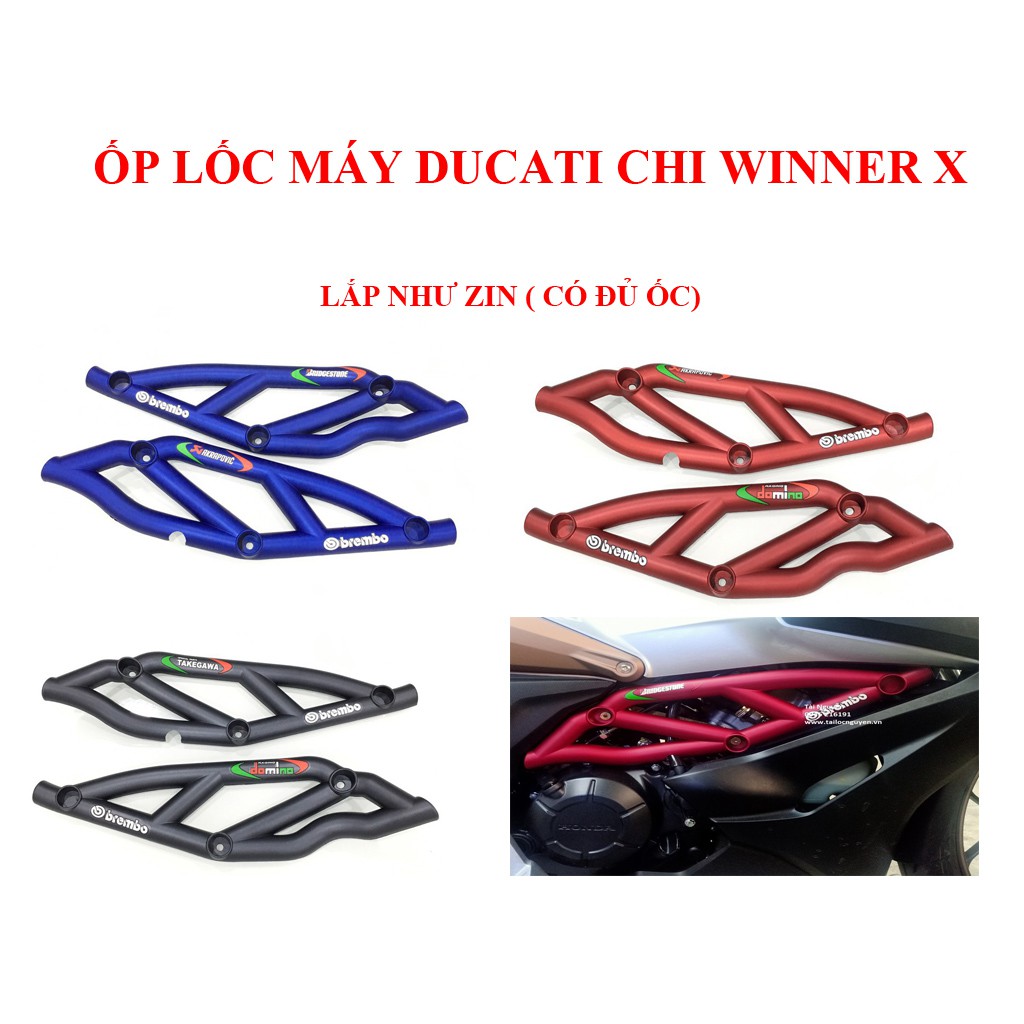 ỐP LỐC MÁY DUCATI CHO WINNER X