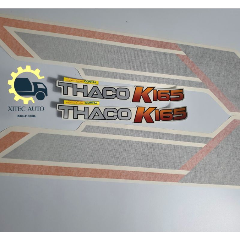 Tem cửa, tem chữ Xe Tải KiA K165/K3000