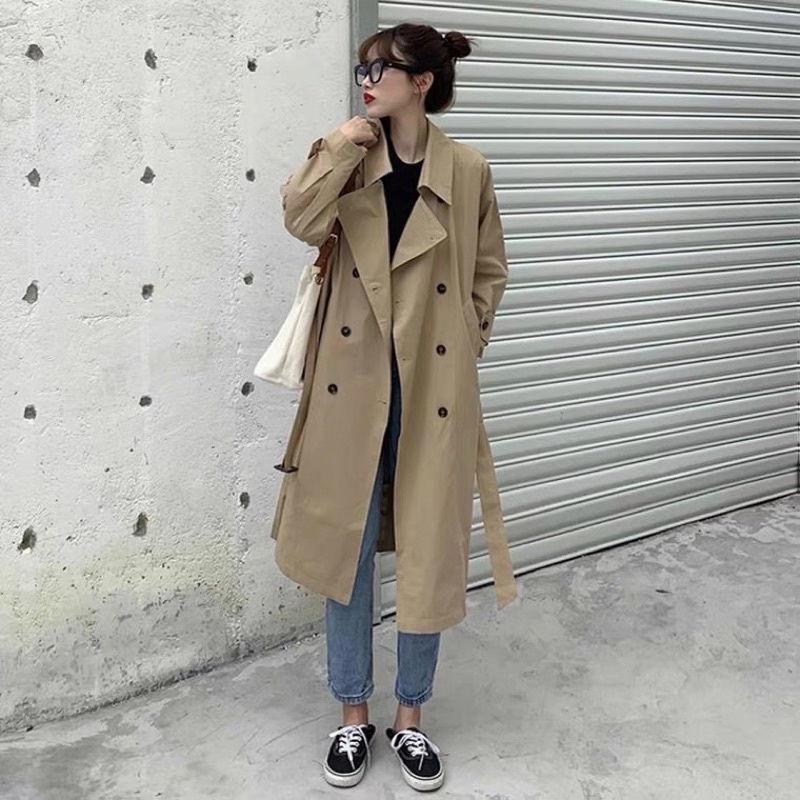 Áo khoác mangto kaki dáng dài ( có ảnh thật ) #DHN072 | BigBuy360 - bigbuy360.vn