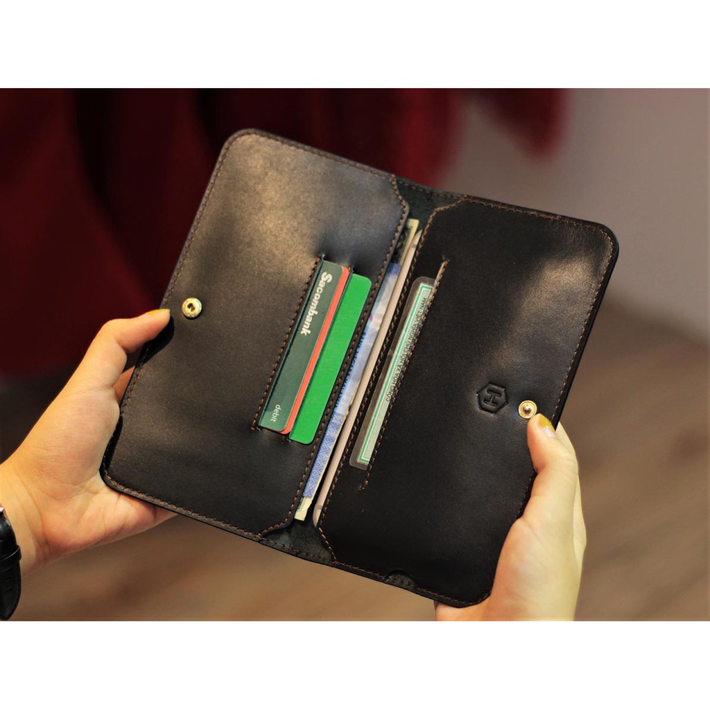 Ví Da Cầm Tay Lemo Handcrafted Wallet HAVIAS