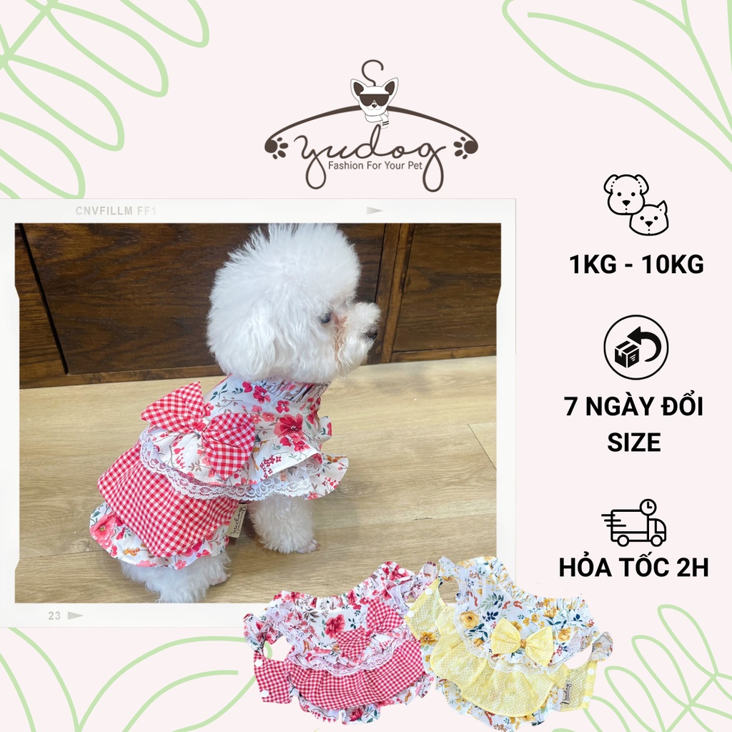Đầm bá tước dành cho chó mèo yudog