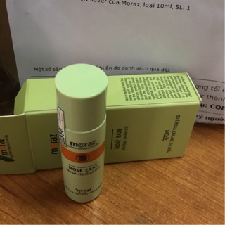 Thanh lý Moraz nose ease Tinh dầu bôi mũi