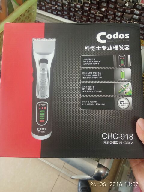 Tông đơ Codos CHC-918