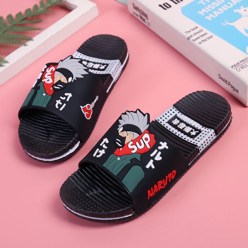 Xăng đan chống trượt in họa tiết Naruto cho nam | BigBuy360 - bigbuy360.vn