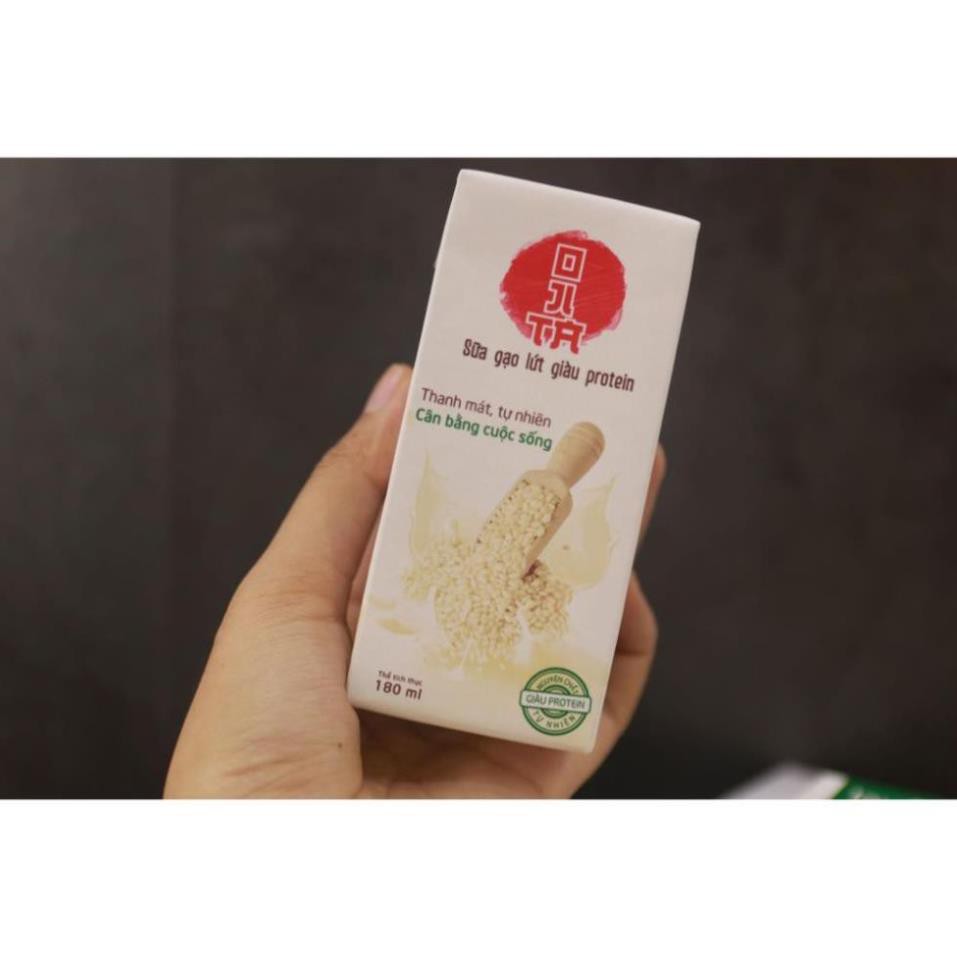 Ojita - sữa gạo lứt giàu protein