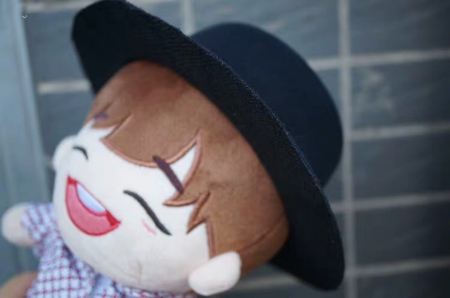 Mũ fedora cho doll 15-20cm.