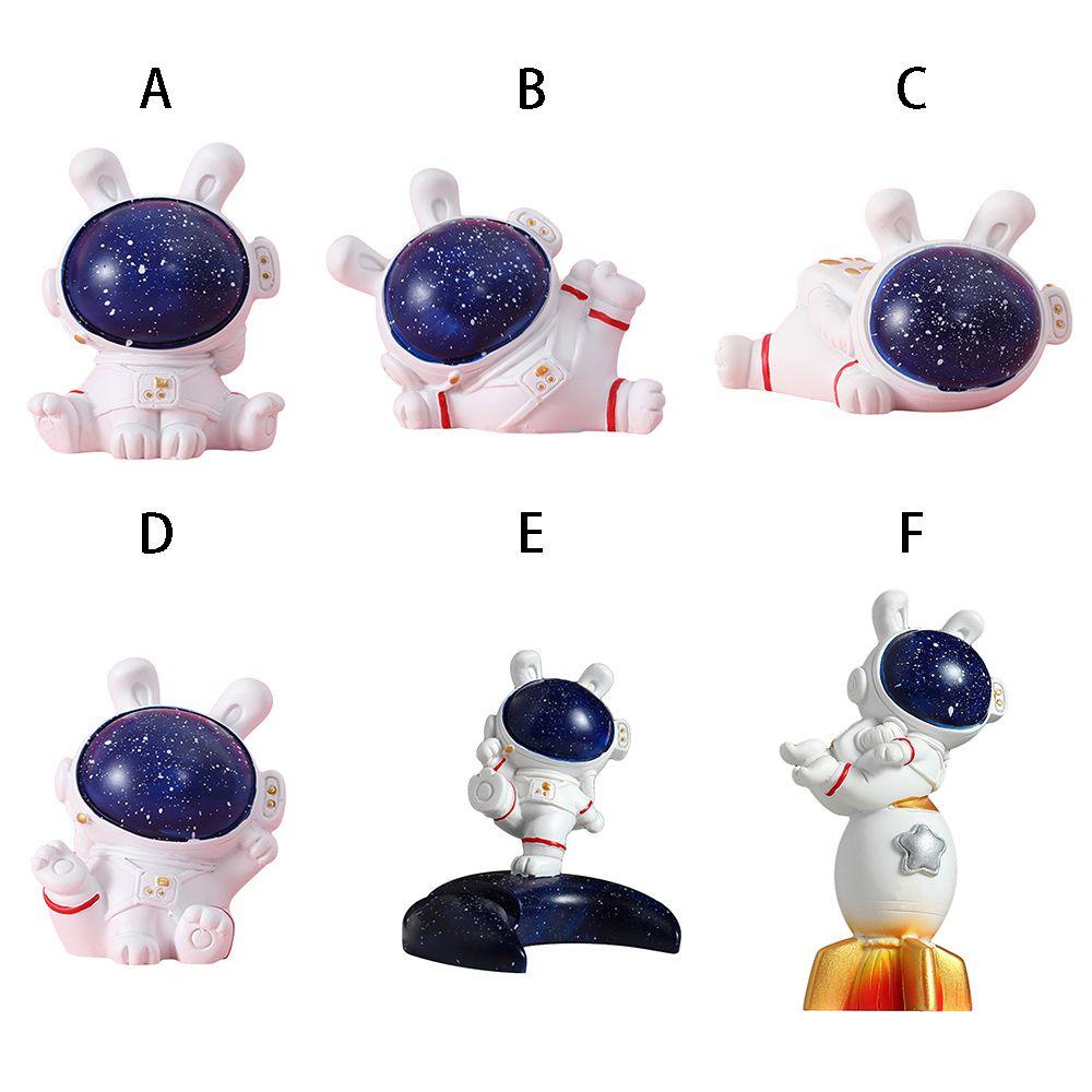 Mô Hình Điêu Khắc Phi Hành Gia Bằng Nhựa Resin Trang Trí Nội Thất Xe Hơi