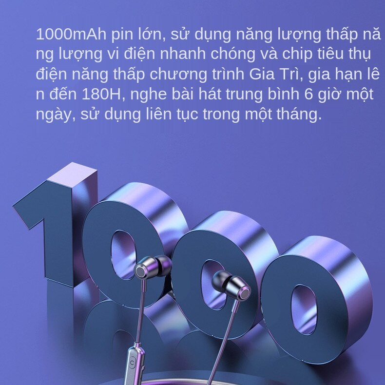 Tai Nghe Bluetooth Không Dây Đeo Cổ Tiện Dụng | BigBuy360 - bigbuy360.vn