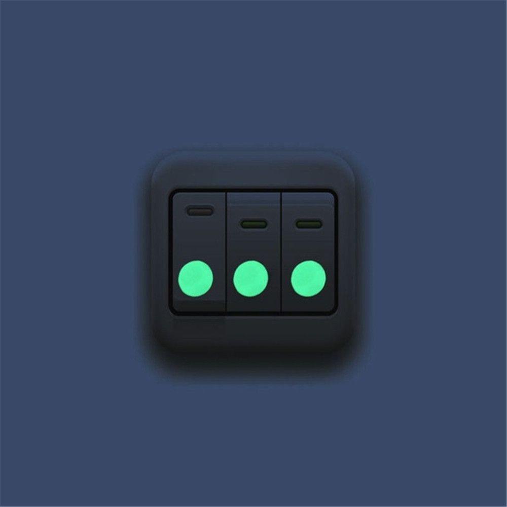 Bộ 24 Đề Can Huỳnh Quang Hình Ngôi Sao Dùng Để Trang Trí Nhà DIY