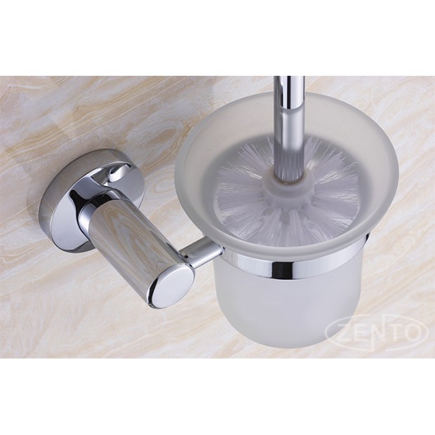 Bộ chổi cọ, kệ đỡ toilet inox Zento HA4644