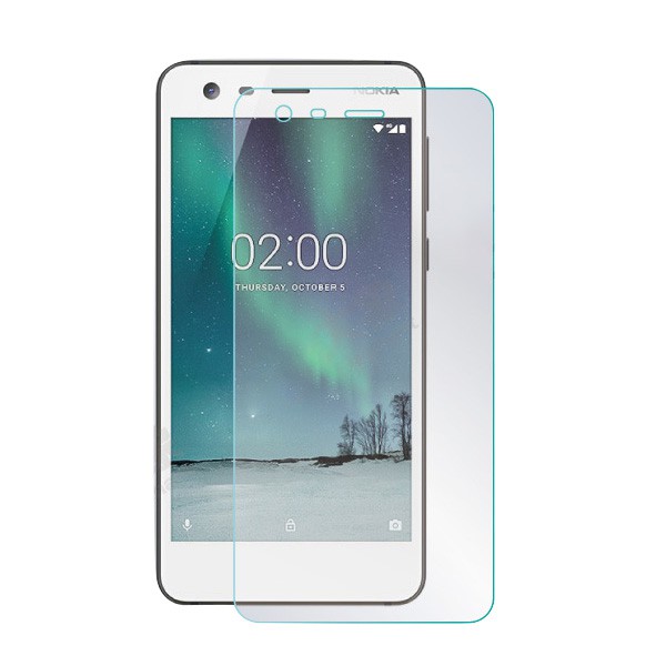 Bộ 2 kính cường lực cho Nokia 2 tặng ốp dẻo