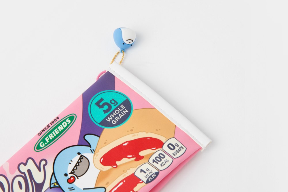 Túi Đựng Bút ARTBOX Hàn Quốc In Hình Chú Boss Với Quả Dâu Tây Xinh Xắn