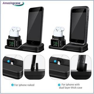 Đế sạc 3 trong 1 cho iPhone X iPhone 8 iPhone 7