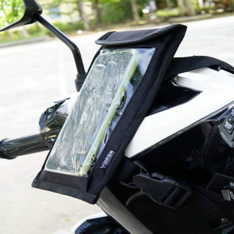 Túi grap/túi treo xe chống nước điện thoại cảm ứng tốt