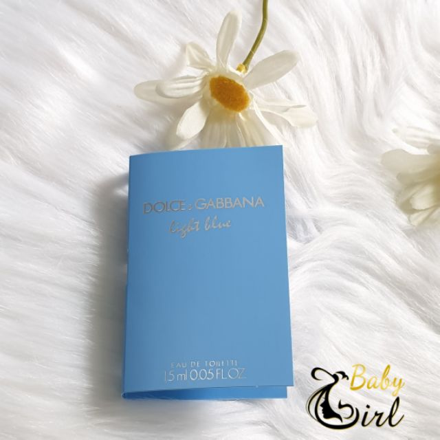 Mẫu Thử Nước Hoa Sample/Vial Nữ Dolce&Gabana Light Blue