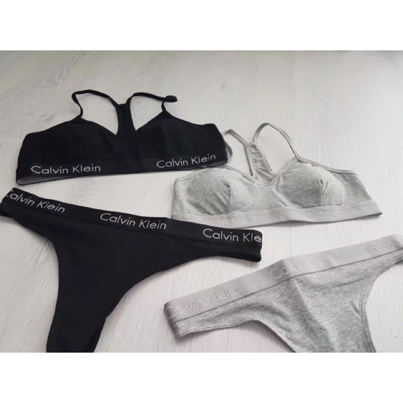 (Có sẵn)Set đồ lót đen ghi xám có mút- Ảnh thật | BigBuy360 - bigbuy360.vn