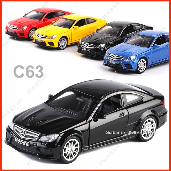 Xe Mô Hình Kim Loại Mercedes C63 Amg Tỉ Lệ 1:32 - 9810