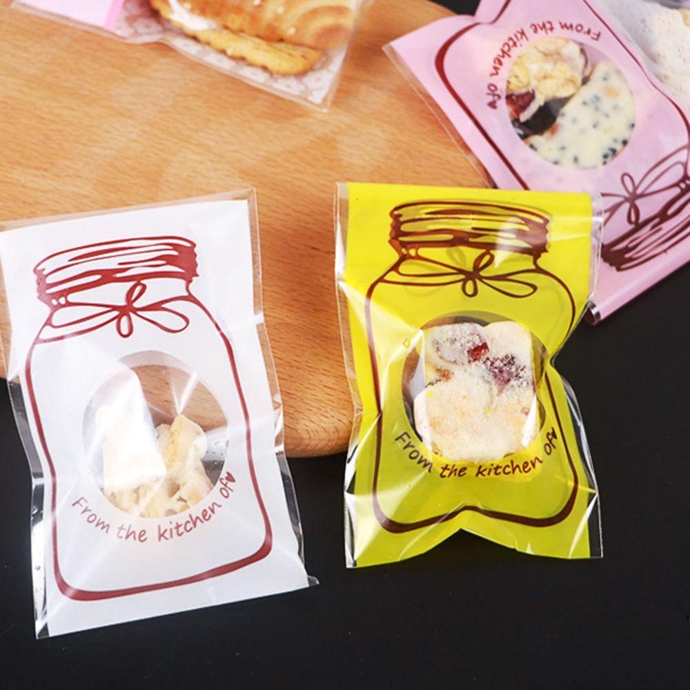 JARRED Cuộn Túi Nhựa Đựng Kẹo Đa Năng Tự Dính Tiện Dụng