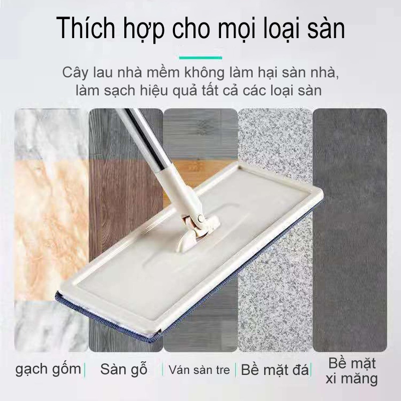 [HCM] Bộ Lau Nhà Tự Áp Thông Minh, dễ dàng lau sạch mọi vết bẩn, dễ dàng di chuyển mọi nơi-【GM-PBTB22】