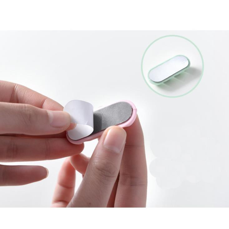 Kẹp Cố Định giá đỡ Dây sạc Cáp dây điện nẹp dây sạc chống rối Silicone 3 Lỗ Tiện Dụng A629 JIMMY88 | BigBuy360 - bigbuy360.vn