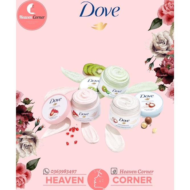 Tẩy Tế Bào Chết Body Dove 298Gram - Bản Mỹ