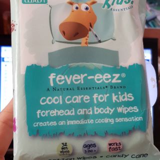 Khăn lau hạ sốt Fever-eeZ