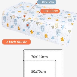 Tấm lót chống thấm,Miếng lót sơ sinh cho bé 4 lớp Cao Cấp thoáng khí, an toàn cho da bé TiTi Shop