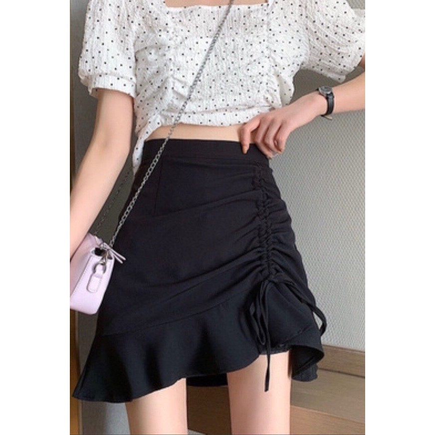 CHÂN VÁY RÚT DÂY PC2782