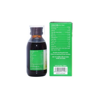 Siro Bổ phế BẢO THANH Trẻ em - Chai 100mL